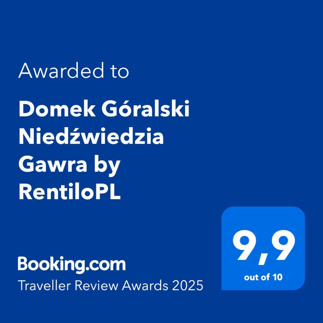 Domek Goralski Niedzwiedzia Gawra By Rentilopl Poronin Esterno foto